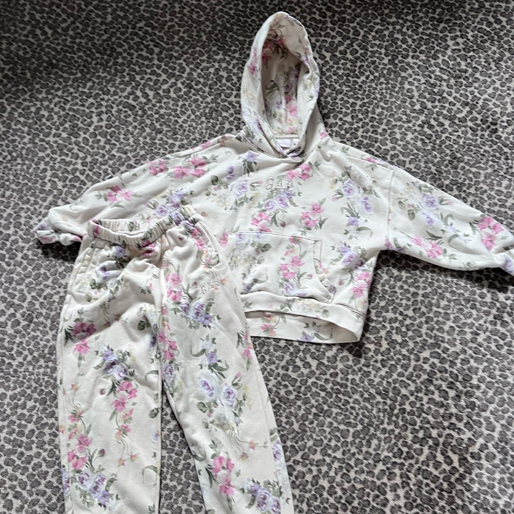 Love Shack Fancy x Gap Sweatsuit Set